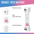 2 Minute Toothbrush Sand Timer for Kids - Set of 2 Small Blue and Pink Smiley Hourglass...
