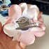 Pink Daisy Flower Pearl Safety Brooch Pins for Women,Rose Flowers Hairpin Headpieces,Brooch Pins Shawl Clips for Women Girls Collar Brooch Hair Cl...