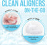 JJ CARE Aligner Cleaner Foam (Pack of 1) 80ml, Mint Flavored Retainer Cleaner Foam, Multi-Purpose Whitening Foam for Aligners, Retainers, Mouth Gu...