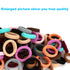 Toddler Hair Ties, Kids Hair Ties, Small Hair Bands and Girls Elastic Ponytail Holders for Baby Girls (Diameter 0.97 Inch?...