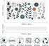 2PCS Bathroom Vanity Tray, 7.9” Silicone Floral Pattern, Elegant Organizer for Kitchen Countertop, Bedside, Toiletries, Soap Dispenser, Jewelries,...