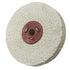 ?????????????? 6'' x 1'' Spiral Sewn Rigid Sisal Buffing Wheel - 5/8 Inch Arbor Hole Rigid Sisal Buffing Polishing Wheel for Bench Grinder, Die Gr...