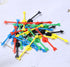 25 Pack 4-inch Arrow Spinners in 5 Colors for Home and Classroom Activities, Plastic Board Game Spinners...