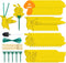 Stingmon 96 Pack Fruit Fly Trap for Indoors, Gnat Traps for House Indoor, Fungus Gnat Killer Indoor & Outdoor Sticky Traps for Plants, Mosquitoes,...