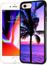 for iPhone 8, iPhone 7, iPhone SE 2 (2020), Art Design Soft Back Case Phone Cover, HOT12377 Palm Tropical...