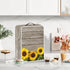Sunflower Print Coffee Maker Cover Blender Dust Cover Juice Machine Protector Covers Kitchen Appliance Case Kitchen Tool with Top Handle...