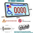 PRUST Anti Theft License Plate Frame- Black Silicone Car Plate Holder and Stainless Steel Tamper-Proof Screws kit, with License Plate Mounting Har...