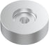 DIGITNOW 45 RPM Adapter, for 7 Inch Vinyl Record Players and Technics Turntables, Solid Aluminum Dome 45 Adapter Silver...