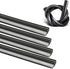 ASLAM Wiper Blade Refills 6mm for Frameless Windshield Wipers 24",Cut to Size(Set of 4)...