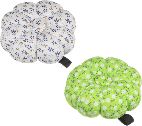 HARFINGTON 2pcs Wrist Pin Cushion Pumpkin Needle Sewing Pincushion Pin Holder with Elastic Wrist Belt Fit All Wrist Sizes for Sewing Quilting Need...