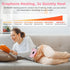 Heating Pads, Period Cramp Massager Portable Cordless Heating Pad with 6 Heat Levels and 6 Massage Modes for Back Pain Relief Menstrual Heating Pa...
