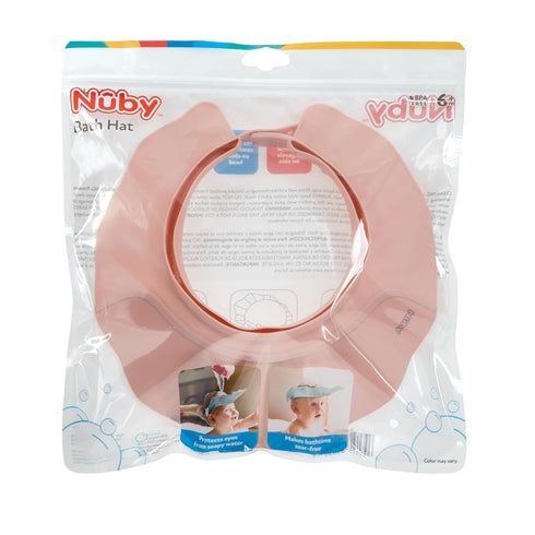 Nuby Bath Hat - Baby Essentials - Baby Bath Accessories - Pink...