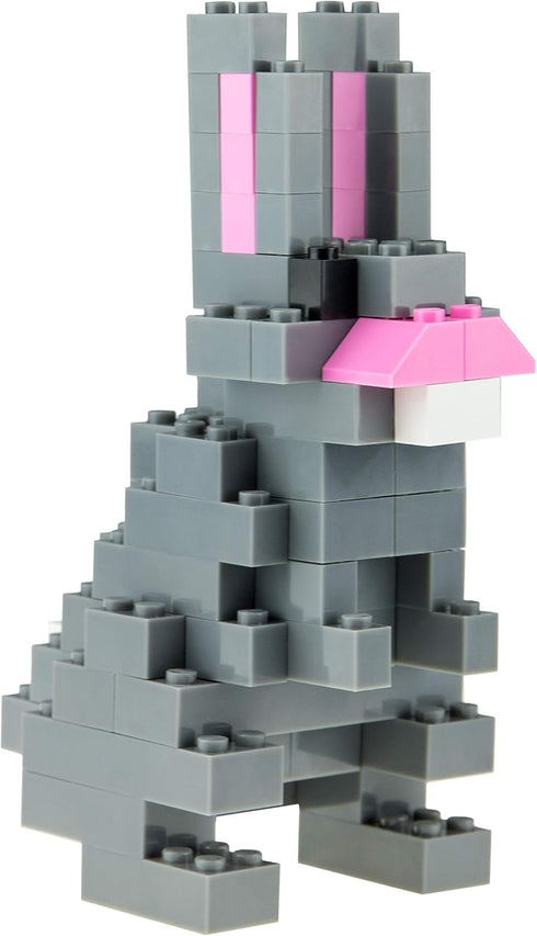 Strictly Briks Easter Building Bricks & Blocks Set, Easter Bunny Decoration & Toy for Easter Baskets, 73 Pieces, Construction Toy Set for Kids, 10...