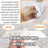 Rug Grippers with Super Stickiness- Anti Curling Carpet Tape Non-Slip Area Keeps Your Rug in Place and Makes Corners Flat for Corners and Edges Re...