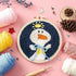 Punch Needle Embroidery Starter Kits-DIY Needle Craft Embroidery Supply for Adults Beginner (Duck)......