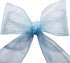 Morex Ribbon Wired 1-Inch Chiffon Ribbon with 25-Yard Spool, Light Blue...