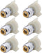 SharkBite 1/4 Inch x 7/8 Inch Ballcock Toilet Reducing Connector, Pack of 6, Push To Connect, PEX Pipe, Copper, CPVC, PE-RT, HDPE, U3531LF...
