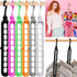 Closet Organizers and Storage,College Dorm Room Essentials, Multifunctional Organizer Magic Space Saving Hangers with 9 Holes Storage Organization...