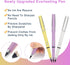 3+8Pcs Everlasting Pencil, Everlasting Pencil Inkless Pen Everlasting Reusable Unlimited Writing Pencils Metal Inkless Writing Pens With 8Pcs Pen ...