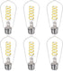 BORT Dimmable LED Edison Bulbs, 6W Equivalent to 60W Vintage Light Bulb, E26 5000K ST58/ST19 LED Bulbs, Antique Flexible Spiral LED Filament Light...