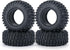 RC-Hub 4PCS 1.0" Crawler Tires Micro Rubber Tires for 1/24 Axial SCX24 90081 AXI00001 AXI00002 AXI00005 AXI00006 RC Crawler Car (50mm)...