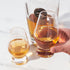 Viski Footed Crystal Scotch Glasses Set of 2 - Premium Liquor Drinking Glass, Classic Whiskey Bourbon Glasses and Scotch Glass Gift Set, 8 oz...