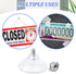 12 Pieces Suction Cup 40 mm/1.57'' PVC Clear Blue Sucker Pads with Screw Nut Extra Strong Adhesive Suction Holder Plastic for Glass Window Bathroo...