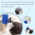 4 Pcs Cat Grooming Kit: Self-Cleaning Slicker Cat Brush, Deshedding Glove, and Cat Corner Massagers for Effortless Shedding, Detangling, and Relax...