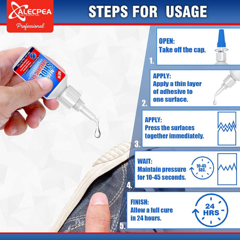 20g Shoe Glue - Ultimate Strength Adhesive for for Soles Boots Sneakers Heels Hiking Shoes Leather Handbags - Quick Set in 15 Seconds...