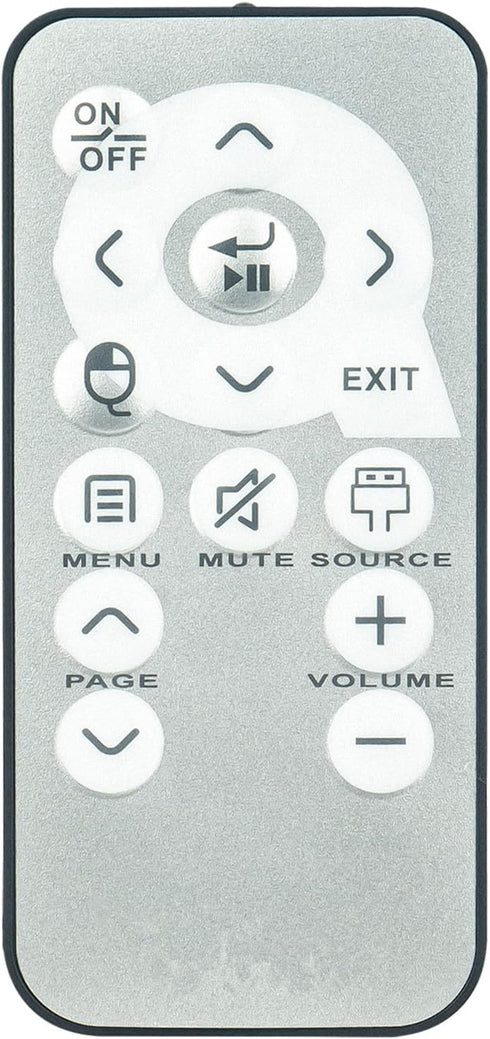 PERFASCIN Replace Infrared Remote Control Fit for QUMI I/R QRCIVVK RC31CE4N/Vivitek Projector Q2 Q4 Q5 Q6 Q7......