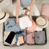 Travel Velvet Jewelry Roll Earrings Rings Necklaces Organizer Clutch Bag for Ring Gift Idea...