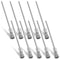 10 Pcs Wire Brush Extended Steel Cleaning End Brushes Pen Stainless Steel Wire Brush 3 mm Mandrel Rust Paint Removal Bits Polishing Rotary Tool Ac...