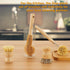 Bamboo Dish Brushes Sets 4 Tools in One Kitchen Clean Dish Scrubber for Pots Pans Bottles with Natural Bristles (Bamboo Brushes Sets)...