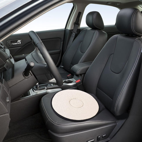 SUPVOX 360 Car Swivel Cushion Car Seat Cover Car Seat Pad Cover Car Seat Warmers Car Seat Rotation Disc Office Chair Pad Vehicle Seat Cushion Gel ...