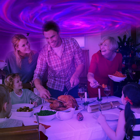 Starlight Projector, Space Projector for Bedroom with Barred Spiral Galaxy Built-in Bluetooth, Space Projector with Timer, Gifts for Christmas, Bi...