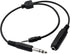 GINTOOYUN 6.35mm TRS Male to 1/4 TRS Female Stereo Headphone Y Splitter Extension Cable...