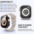 Goton Waterproof Case for Apple Watch Ultra Ultra2 49mm Screen Protector, Full Protective Hard PC Bumper Face Cover Accessories Designed for iWatc...