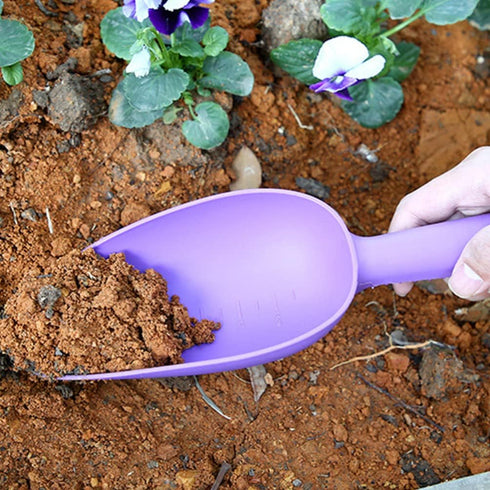 5pcs Gardening Soil Shovel Household Soil Shovel Soil Gardening Scoop Plastic Shovel Plastic Garden Shovel Gardening Shovel Cultivating Planting S...