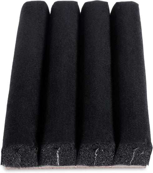 Super Z Outlet Black Velvet Ring Trays Accessory Foam Pads for Jewelry Showcase, Storage Displays, Home Organization & Decoration (2 Pack)...