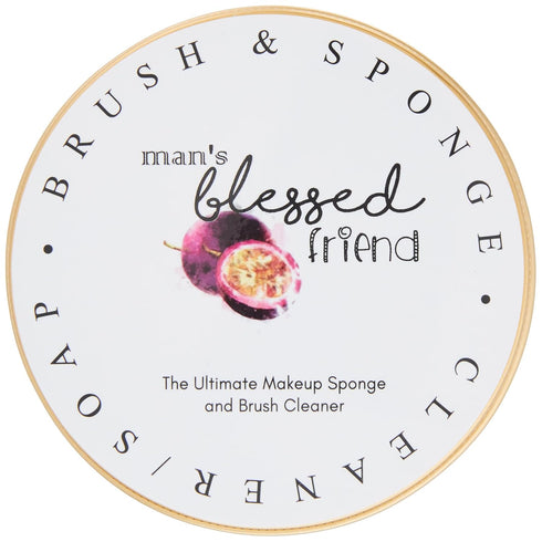 Premium makeup Brush Cleaner 3.5oz - 2 in 1 Tools for Cleaning Cosmetics, Foundation, Eyeshadow Brushes - Hypoallergenic, Compact, Portable Set, T...