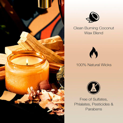 Voluspa Baltic Amber, Petite Candle Jar, 3.2 Ounce, 25 Hour Burn Time, Coconut Wax for Clean Burning, Handcrafted in the USA...