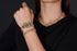 Halukakah Diamonds Gold Watch Iced Out, Women's 18K Real Gold/Rose Gold/Platinum White Gold Plated 30MM Width Square Dial Quartz Wristband 7.5" wi...