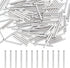 PH PandaHall About 200pcs 30mm Long Stainless Steel Tube Beads Straight Tube Charms Metal Smooth Finding Beads for Jewelry Crafts Making Findings,...