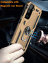 IKAZZ for Galaxy S21 Case,Military Grade Shockproof Heavy Duty Protective Phone Cover Pass 16ft Drop Test with Magnetic Kickstand Car Mount Holder...