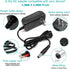 12V DC Adapter Power Cord fit for Theragun Liv, ONN 16” 20" 30" 37" ONN Sound Bar Speaker, ONB18SB001, Onn 22" 100002487 24" ONA18HO015 100002480 ...