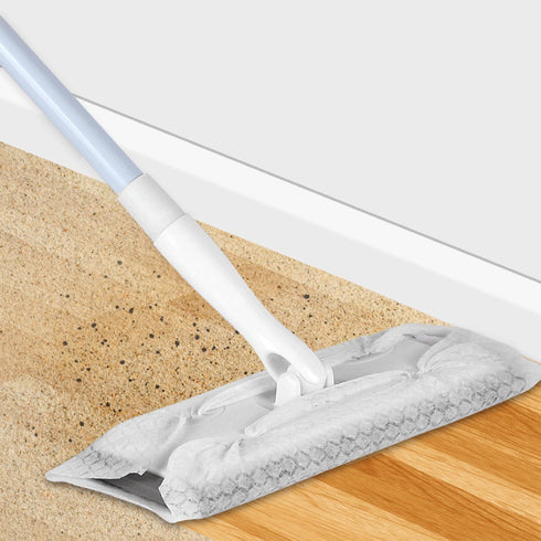 Dry Sweeping Cloths Dry Mop Refills for Floor Mopping and Cleaning Disposable Electrostatic Floor Cloths Dry Sweeping Cloths for Flat Swivel Mop 1...
