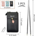 FuninCrea Crossbody Phone Bag, PU Shoulder Bag With Zipper, Mobile Phone Wallet Bags with Three Layers Metal Leaves...