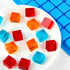 JOERSH Square Candy Molds Silicone Molds for Hard Candy, Gummy, Caramels, Chocolate, Ganache, Ice Cubes, 252 Cavity...