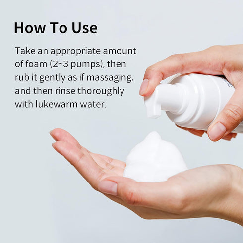 YADAH Bubble Deep Cleanser (5.07fl oz) - Vegan Foaming Cleanser, Soothing, Moisturizing, Clear Impurities. Korean Skin Care. Cactus, Orange Peel....