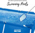 Aquatix Pro Pool Skimmer 5ft Long, 5 Section Connecting Pole with Hook Handle, for Spa, Hot Tub, Pond, Swimming Pools, Fine Mesh Bag, Hand Skimmer...